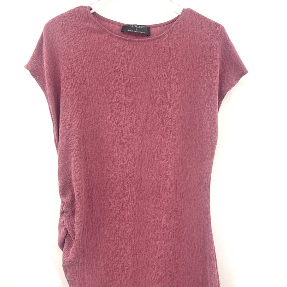 Primark Mauve Pink Midi Dress Women's Medium - Picture 2 of 9